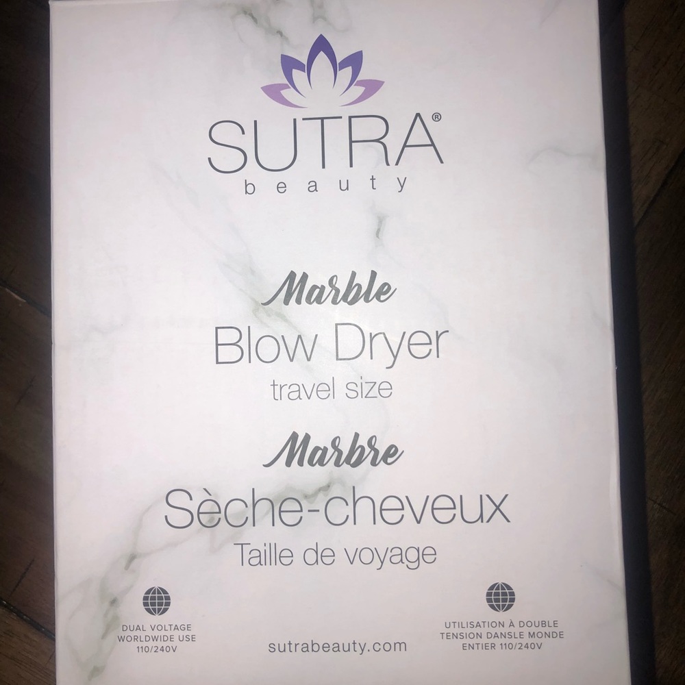 Sutra NIB Blow Dryer *NOT AMERICAN PLUG* FabFitFun